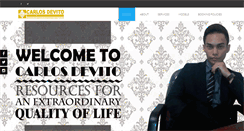 Desktop Screenshot of carlosdevito.com